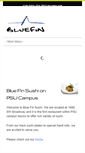 Mobile Screenshot of bluefinsushipsu.com
